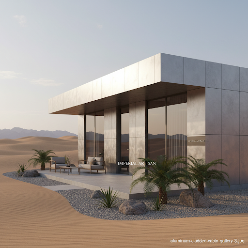 Aluminium Cladding Security Cabins UAE | Dreams House PortaCabin - gallery