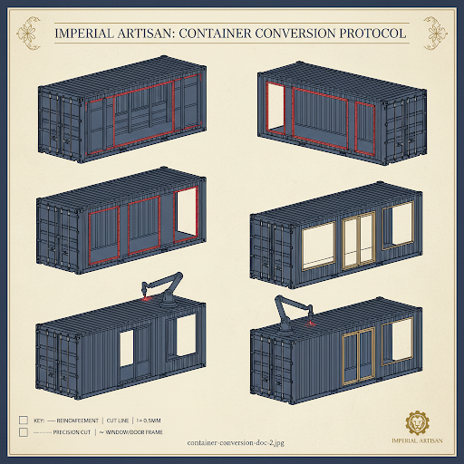 Container Conversion Solutions UAE | Dreams House PortaCabin - documentation