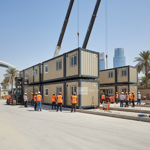 Dormitory Accommodation Containers UAE | Dreams House PortaCabin - documentation