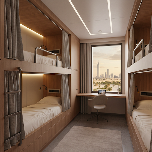 Dormitory Accommodation Containers UAE | Dreams House PortaCabin - gallery