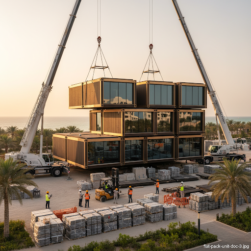 Flat Pack Solutions UAE — Flexible, Space-Saving Modular Structures - documentation