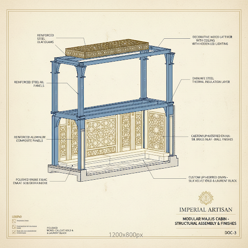 Majlis Cabins UAE | Dreams House PortaCabin - documentation