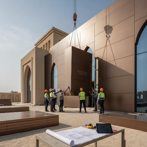 Aluminum Sandwich Panels UAE | Dreams House PortaCabin - documentation