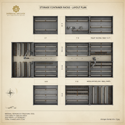 Storage Containers with Racks UAE | Dreams House PortaCabin - documentation